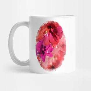Red Flower Fantasia Mug